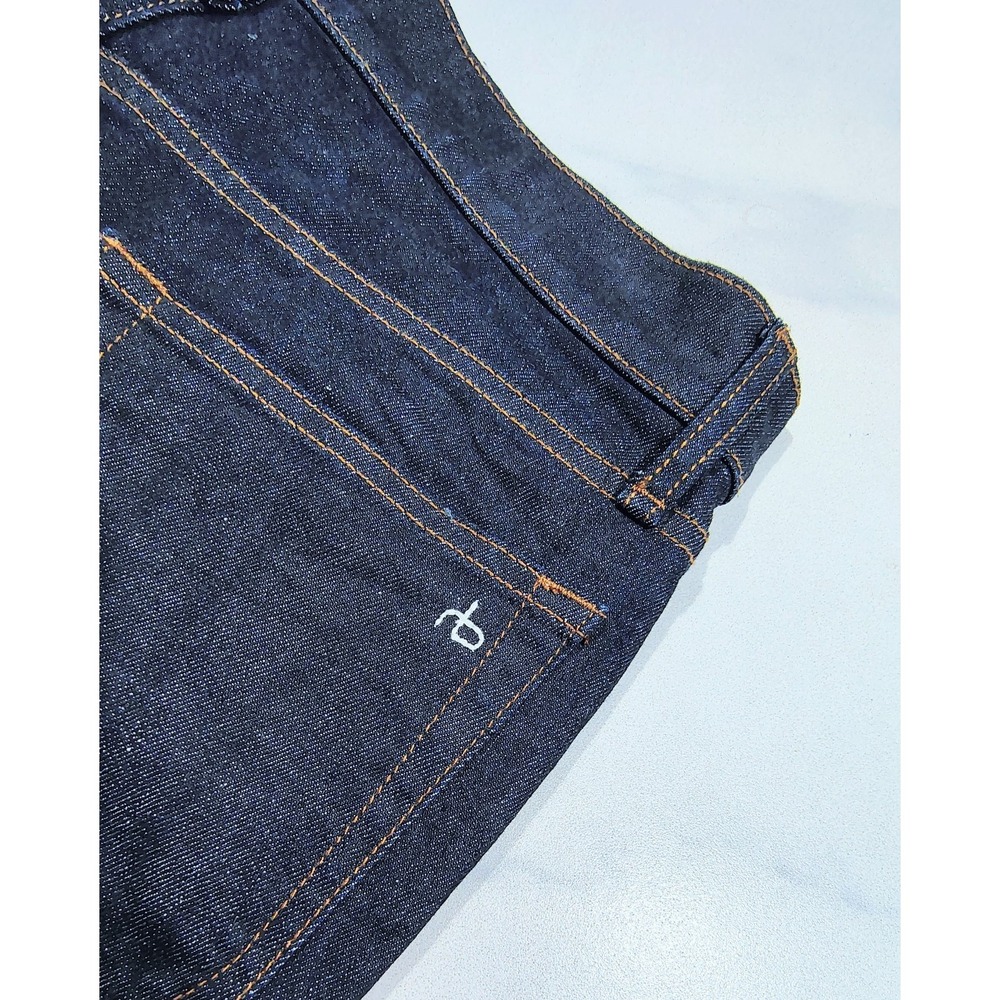 Rag & Bone Fit 2 Slim Crop Jeans Mens 31 Raw Indigo Kaihara Japanese Denim Denim - Picture 5 of 12